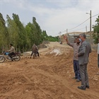 🔺بازدید حقیقی بخشدار مرکزی زنجان از روستای دهشیرعلیا و بررسی خسارات ناشی از سیل روز گذشته