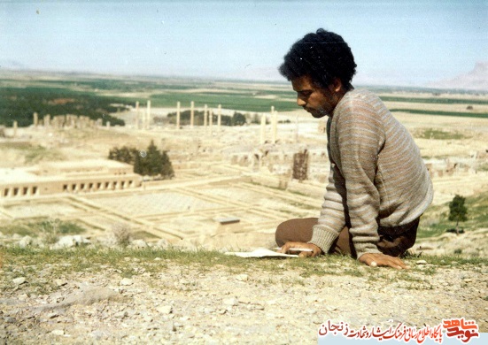 بخشی از زندگی نامه و مناجات نامه تاثیر گذار شهید معزز ابراهیم اصغری