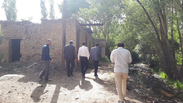 بازدید از روستای تهم