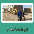 بازدید جناب آقای حسنلوفرد بخشدار محترم بخش مرکزی زنجان از پروژه های عمرانی بخش