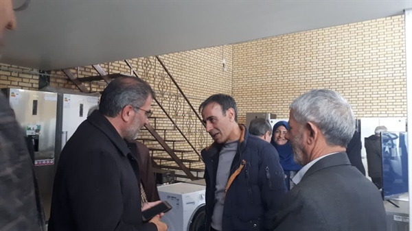 افتتاح تعاونی روستایی با حضور بخشدار مرکزی زنجان - روستای دیزج آباد