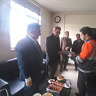 آیین تقدیر از  مهندس زارعی رئیس محترم اداره راهداری زنجانرود و پرسنل پرتلاش راهداری توسط بخشدار مرکزی زنجان به اتفاق بخشدار محترم زنجانرود
