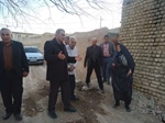 بازدید میدانی بخشدار مرکزی زنجان به اتفاق کارشناس عمرانی بخشداری از معابر روستای چیر  و نظارت بر اجرای پروژه های عمرانی