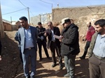 بازدید میدانی بخشدار مرکزی زنجان به اتفاق کارشناس عمرانی بخشداری و رئیس بنیاد مسکن شهرستان زنجان