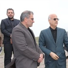 بازدید میدانی فرماندار شهرستان زنجان به اتفاق بخشدار مرکزی زنجان و جمعی از مدیران شهرستان زنجان از  سد حسن ابدال