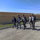 بازدید میدانی دکتر حسنلو فرد بخشدار مرکزی زنجان از روستای پاپایی