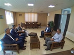 دیدار مسئولان بیمه کوثر با دکتر حسنلو فرد بخشدار مرکزی زنجان و ارائه گزارش عملکرد