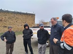 بازدید میدانی دکتر حسنلو فرد بخشدار مرکزی  زنجان و کارشناس عمرانی بخشداری از روستاهای رحیم آباد ،ابدال و قره بلاغ