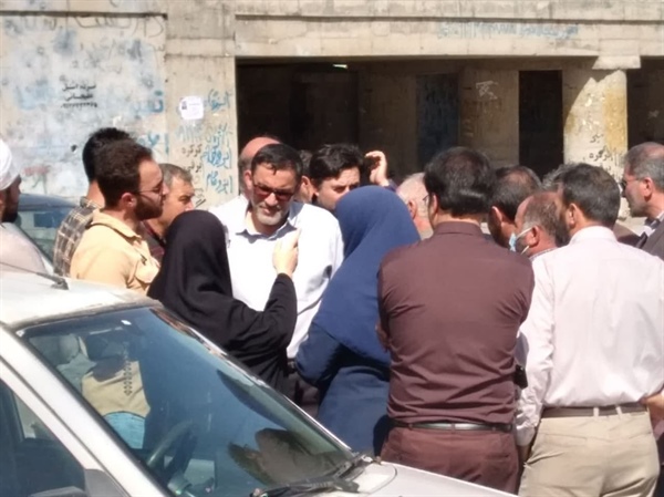 روستای دیزج آباد- حضور دکتر طاهری نماینده محترم  مردم  شریف زنجان و طارم در مجلس شورای اسلامی ، مدیرکل امور روستایی و شوراهای استانداری زنجان، بخشدار مرکزی زنجان
