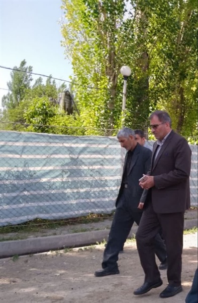 بازدید میدانی از روستاهای کوشکن ، والارود،چیر توسط دکتر حسنلو فرد بخشدار مرکزی زنجان