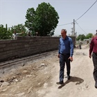 بازدید میدانی دکتر حسنلو فرد بخشدار مرکزی زنجان از پروژه عمرانی روستای دوران