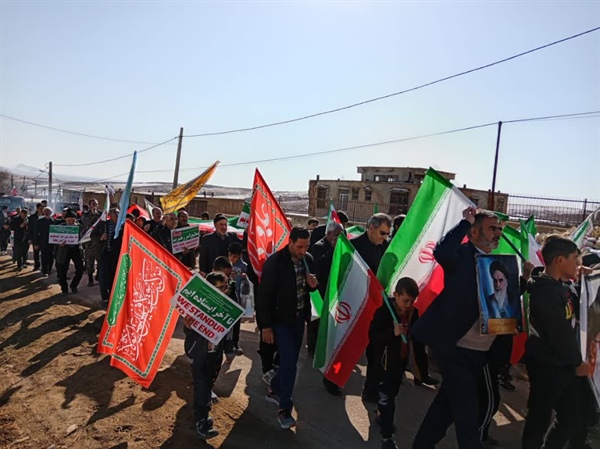 راهپیمایی باشکوه 22 بهمن - بخش مرکزی زنجان