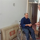 دیدار و تکریم توسط دکتر حسنلوفرد بخشدار مرکزی زنجان از جانباز سرافراز هشت سال دفاع مقدس در روستای دو اسب