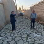 ♦️ بازدید میدانی مهندس رستمی بخشدار مرکزی زنجان از روستای یامچی