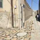 پروژه سنگ فرش معابر روستای دیزج آباد