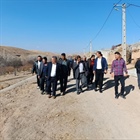 بازدید میدانی فرماندار زنجان به اتفاق بخشدار مرکزی از روستای سنقر و بررسی مشکلات عمرانی و خدماتی