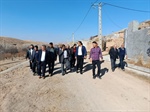 بازدید میدانی فرماندار زنجان به اتفاق بخشدار مرکزی از روستای سنقر و بررسی مشکلات عمرانی و خدماتی