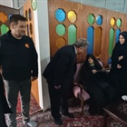 دیدار بخشدار مرکزی زنجان با مادران شهدای روستاهای" امین‌آباد و ینگجه"