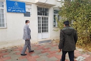 حضور بخشدار زنجانرود در خانه بهداشت روستای گمش آباد