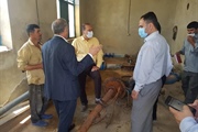 بازدید فرماندار محترم شهرستان زنجان از چاه آب روستای قیطول