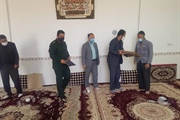 دیدار ولی بیگلوئی بخشدار زنجانرود با خانواده های معزز شهدا در...