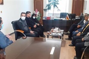 حضور مهندس عسگری فرماندار محترم شهرستان زنجان در بخشداری زنجانرود