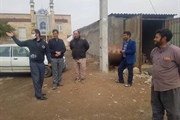 حضور ولی بیگلوئی بخشدار زنجانرود در روستای فیله خاصه ودیدار با...