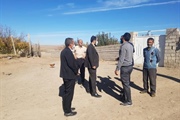 حضور ولی بیگلوئی بخشدار زنجانرود در روستای قاهران