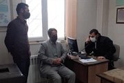 حضور بخشدار زنجانرود در خانه بهداشت روستای مهر آباد و بررسی وضعیت...