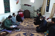 دیدار ولی بیگلوئی بخشدار زنجانرود با خانواده های معزز شهدای روستای...