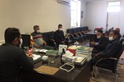 جلسه بخشدار زنجانرود با دهیار و اعضای شورای اسلامی روستای چهر آباد...