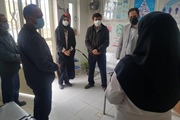 بررسی وضعیت واکسیناسیون اهالی محترم روستای اسفناج توسط بخشدار زنجانرود
