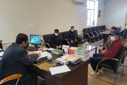 جلسه بخشدار زنجانرود با اعضای محترم شورای اسلامی روستای رجعین و...