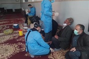 استقرار اکیپ تست کرونا در روستای نصیر آباد مصادف با سالروز شهادت...