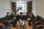 جلسه بخشدار زنجانرود با فرمانده پاسگاه نیک پی در خصوص بررسی راه...