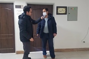 جضور ولی بیگلوئی بخشدار زنجانرود در شهرداری نیک پی و ارایه نکات...