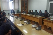 جلسه معارفه شهردار نیک پی با حضور فرماندار محترم شهرستان زنجان