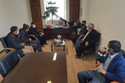 جلسه تعیین محل حفر چاه آب شرب در روستای قره کول