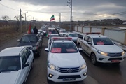 راهپیمایی 22 بهمن در شهر نیک پی برگزار شد