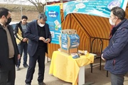 حضور ولی بیگلوئی بخشدار زنجانرود در مراسم جشن نیکوکاری