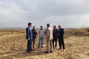 حضور بخشدار زنجانرود در روستای قیطول و بررسی مشکلات روستا