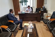 دیدار صمیمی امیر خانی رئیس راهداری و حمل و نقل جاده ای ماهنشان با...