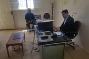 حضور بخشدار زنجانرود در روستای میرجان