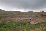 حضور بخشدار زنجانرود در روستای اند آباد سفلی