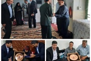 دیدار با خانواده شهداء بخش زنجانرود در راستای اجرای مصوبات کنگره...