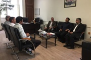 دیدارصمیمی اعضای شورای اسلامی بخش با بخشدار زنجانرود
