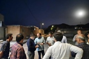 بازدید بخشدار زنجانرود از پروژه های عمرانی روستاهای چپ چپ، گوالان...