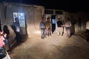 حضور بخشدار زنجانرود در روستای چرلانقوش