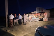 حضور بخشدار زنجانرود در روستاهای دهستان غنی بیگلو