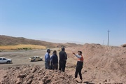 بازدید میدانی بخشدار زنجانرود از راه در حال ساخت روستاهای آلمالو -...